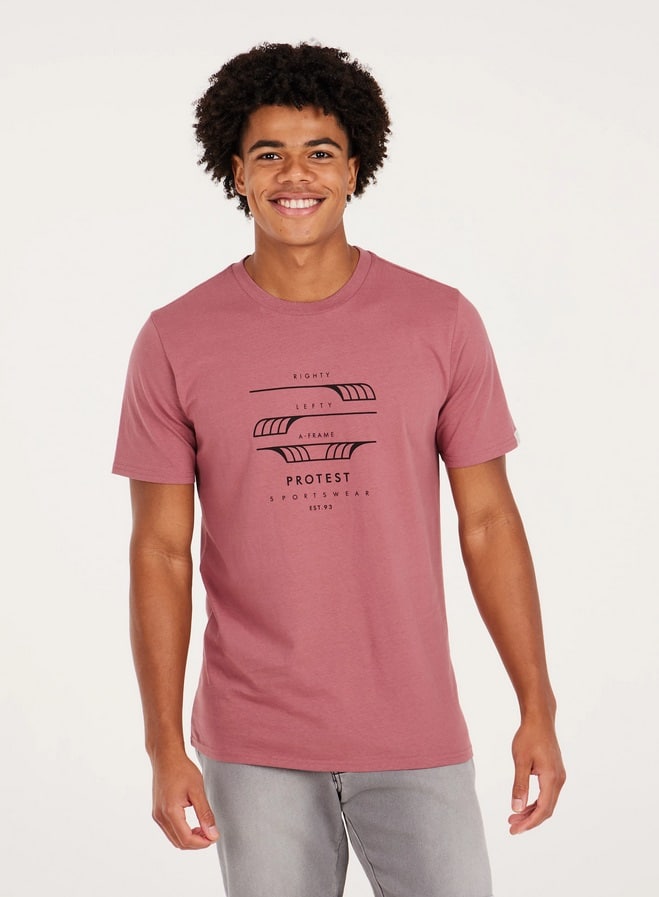 Protest PRTRIMBLE t-shirt, Deco Pink