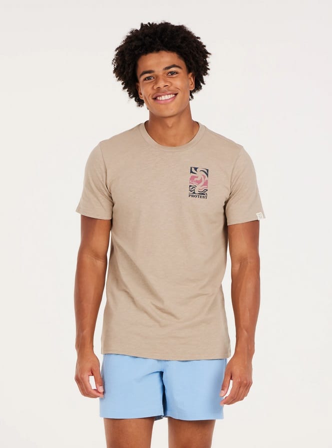 Protest PRTROCHA t-shirt, BambooBeige