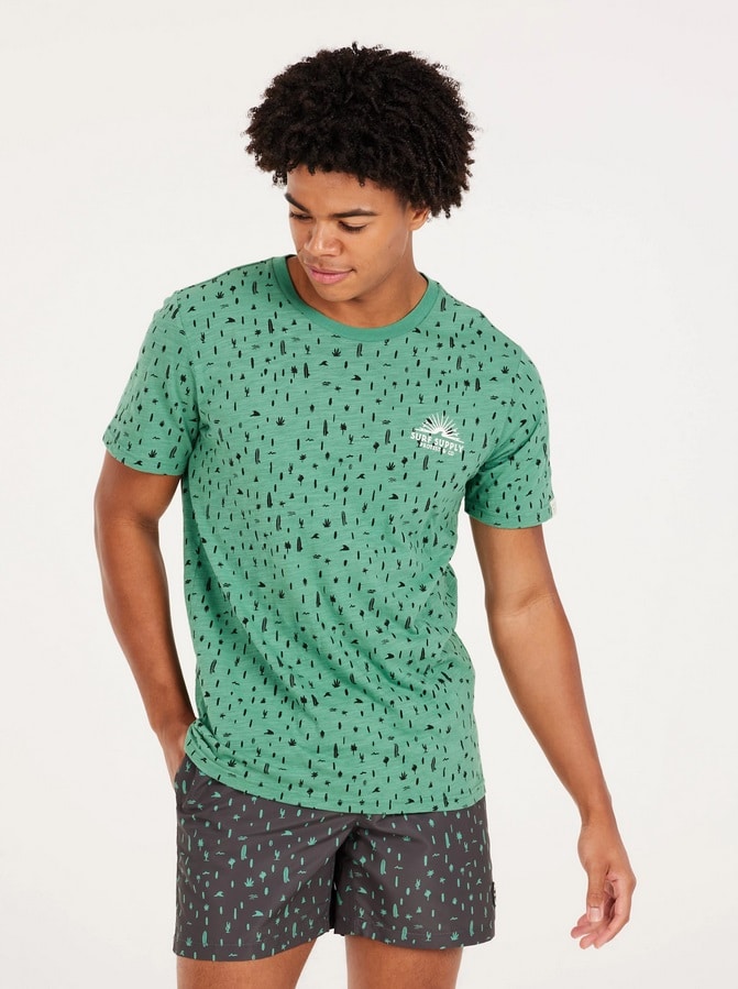 Protest PRTSCOT t-shirt, Frosty Green