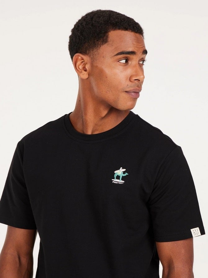 Protest VPRTSCREM t-shirt, True Black