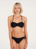 Protest PRTSOLEMAN bandeau bikini , True Black