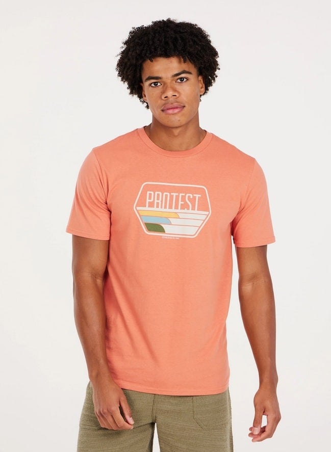 Protest PRTSTAN t-shirt, Blood Orange