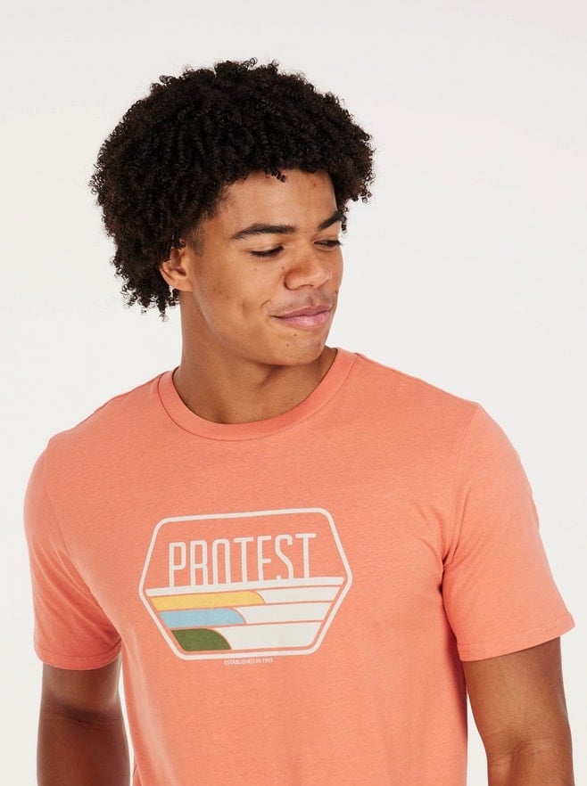 Protest PRTSTAN t-shirt, Blood Orange