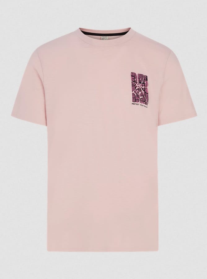 Protest PRTVictor t-shirt, Peach Pink