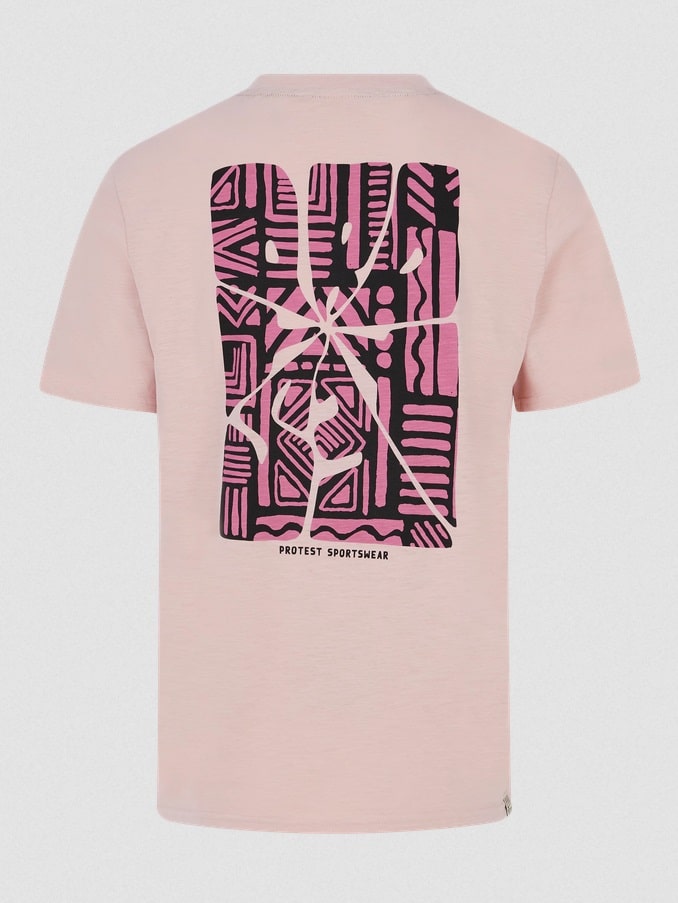 Protest PRTVictor t-shirt, Peach Pink
