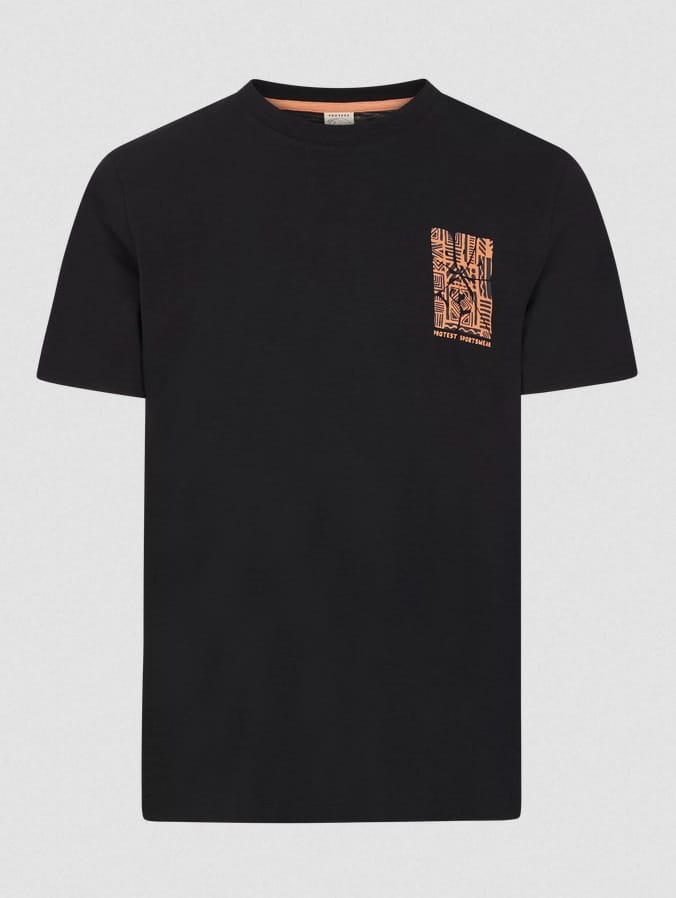 Protest PRTVictor t-shirt, True Black