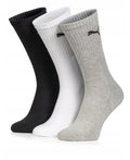 Puma PUMA CREW SOCK 3P white-grey-black