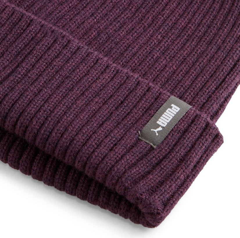 Puma PUMA Classic Cuff Beanie Midnight Plum