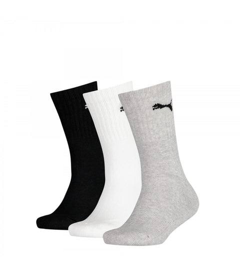 Puma PUMA JUNIOR CREW SOCK 3P grey/white