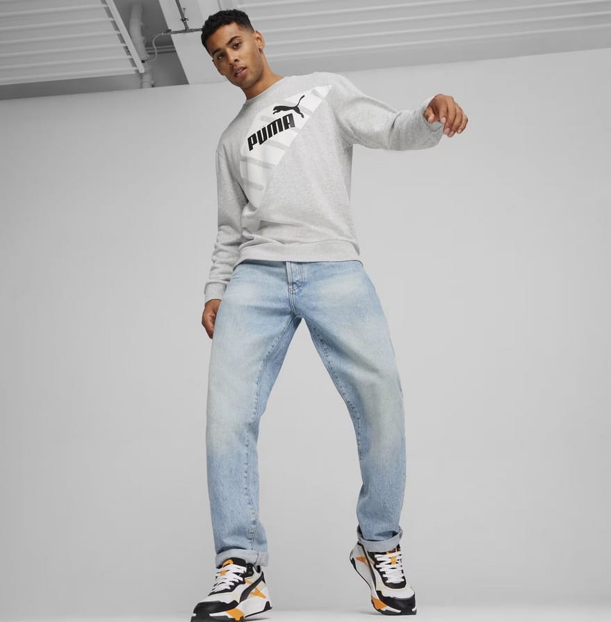 Puma PUMA POWER Graphic Crew TR