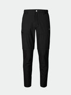 pārgājiena bikses pallas cool m stretch zip off pants black ha 064 0827 p99