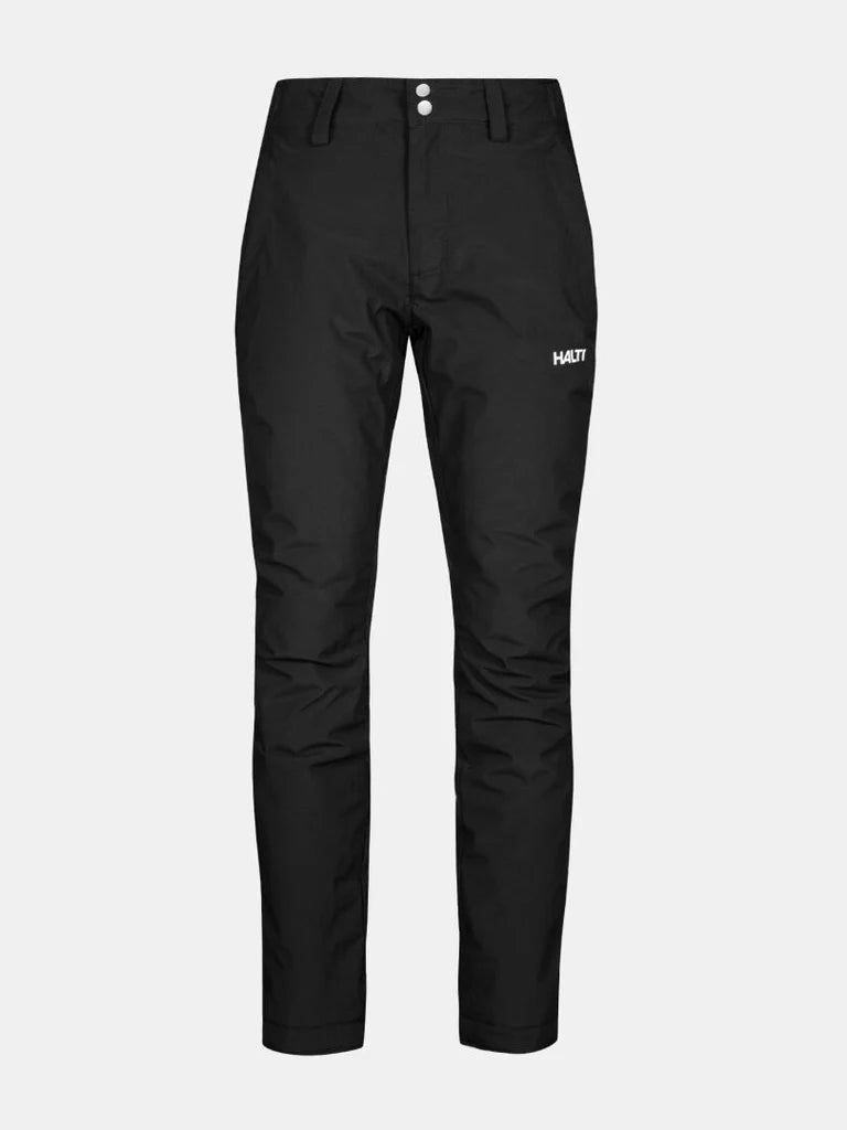 pārgājiena bikses routa w winter pants black print ha 065 0555 p99p