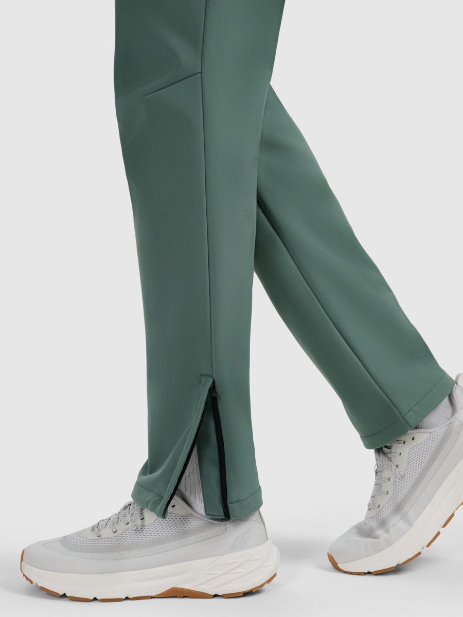 pārgājiena bikses trousers fnk dark green 4f waw25tftrm0990 40s 2