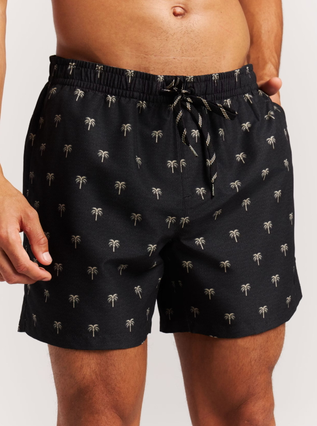 Protest PRTMascot beachshort, True Black
