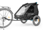 cube cube kids trailer double cmpt black