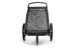 cube cube kids trailer double cmpt black