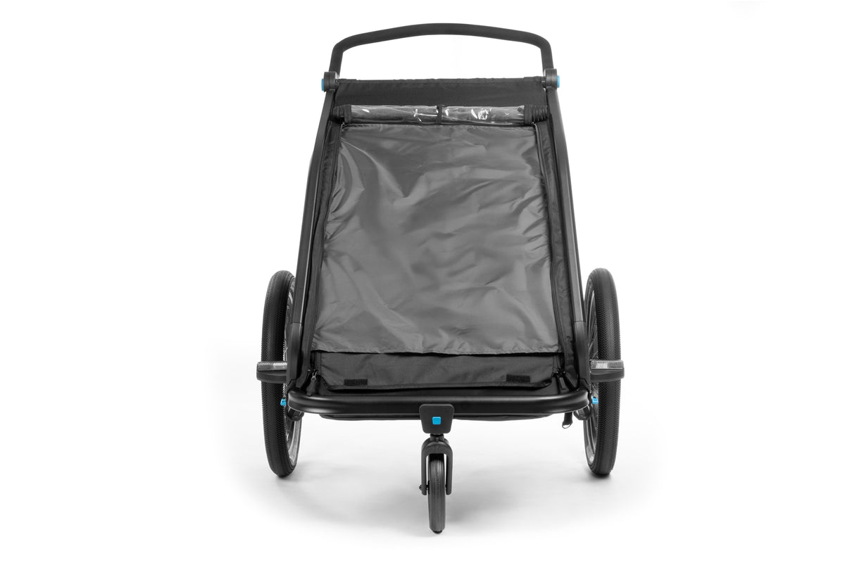 cube cube kids trailer double cmpt black