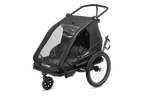 cube cube kids trailer double cmpt black