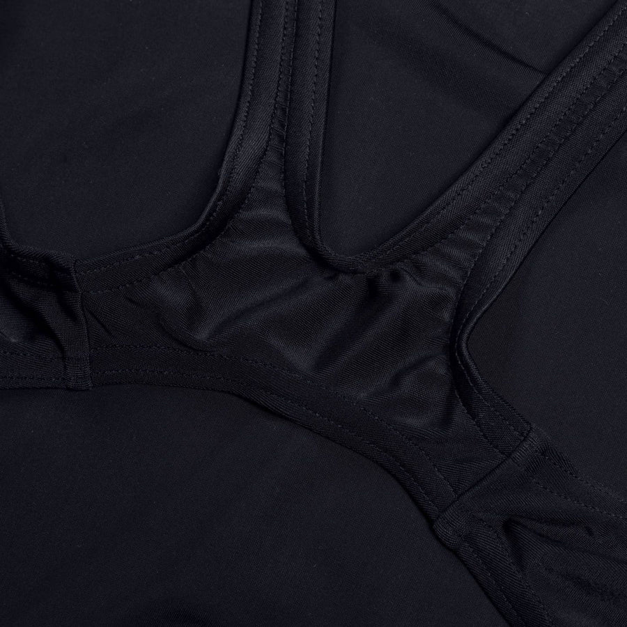 Speedo Placement Muscleback Jr, Blk/Nectarine/Contry Gree