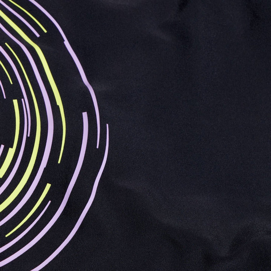 Speedo Placmement Muscleback Jr, Blk/Sweet Purple/Lemon