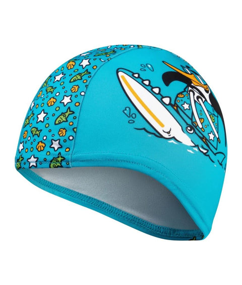 Printed Polyester Cap Jr Chima Azure Blue Fluro G 12 241 14675