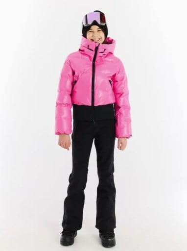 protest prtsparkle jr snowjacket foxy pink