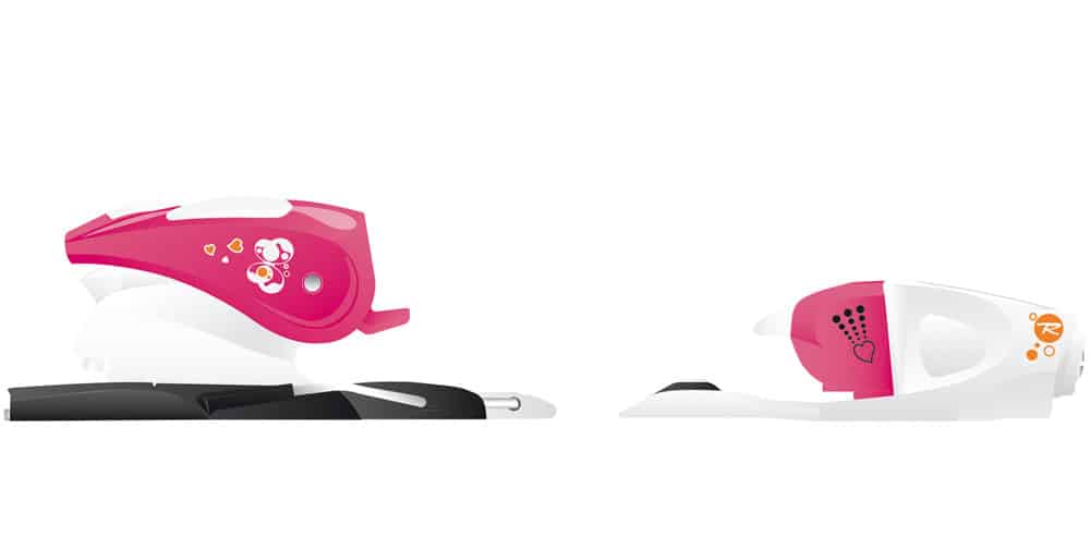 Slēpju stiprinājumi COMP KID Princess 25 L white pink