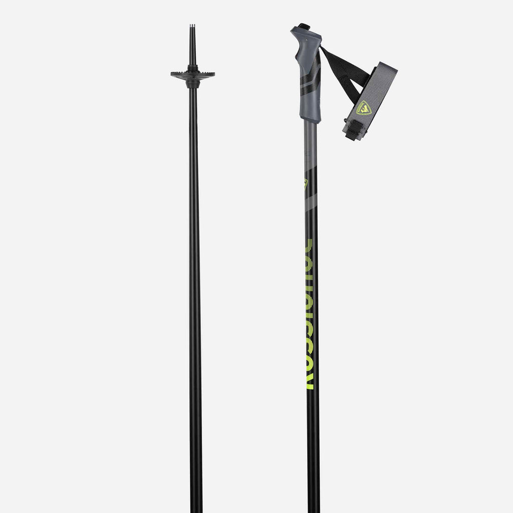 ROSSIGNOL Rossignol Tactic R-Clip Ski Poles Black Lime