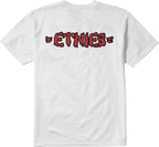 Etnies REBEL E TEE, WHITE/RED