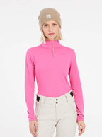 Protest REFABRIZ 1/4 zip top, Foxy Pink