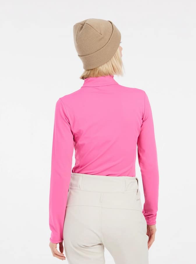 Protest REFABRIZ 1/4 zip top, Foxy Pink