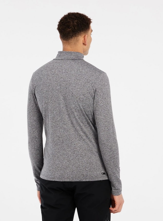 Protest REWILL 1/4 zip active top, Dark Grey Melee