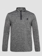 Protest REWILL 1/4 zip active top, Dark Grey Melee