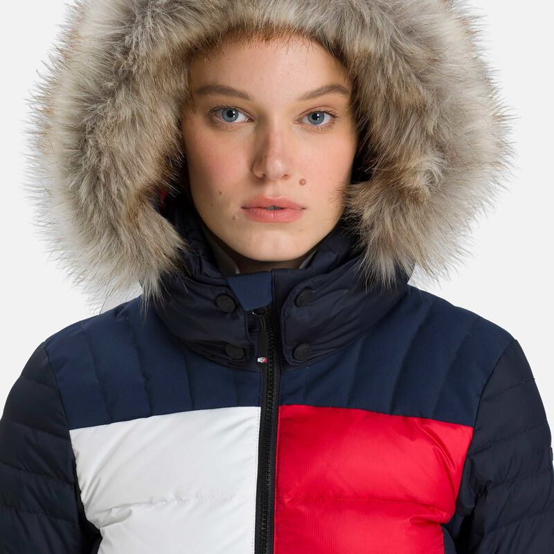 Rossignol TOMMY HILFIGER WOMEN'S FLAG E-FUR DOWN JACKET
