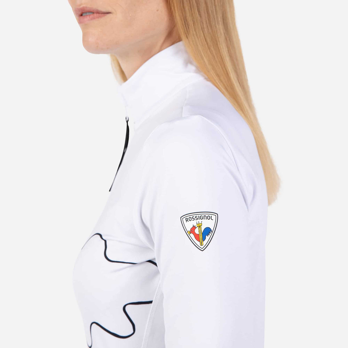 ROSSIGNOL W BOOSTER 1/2 ZIP TOP