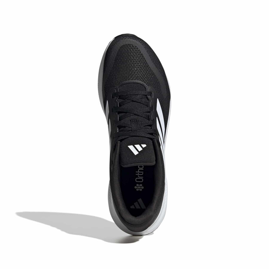 Adidas RUNFALCON 4 WIDE  CBLACK/FTWWH