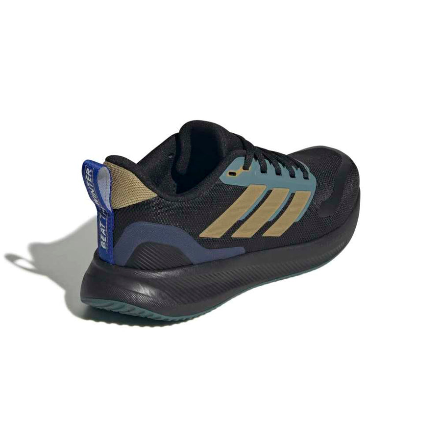 Adidas RUNFALCON 5 J  CBLACK/KHAKI