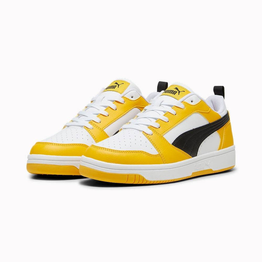 Puma Rebound v6 Low Yellow Sizzle-PUMA Black-