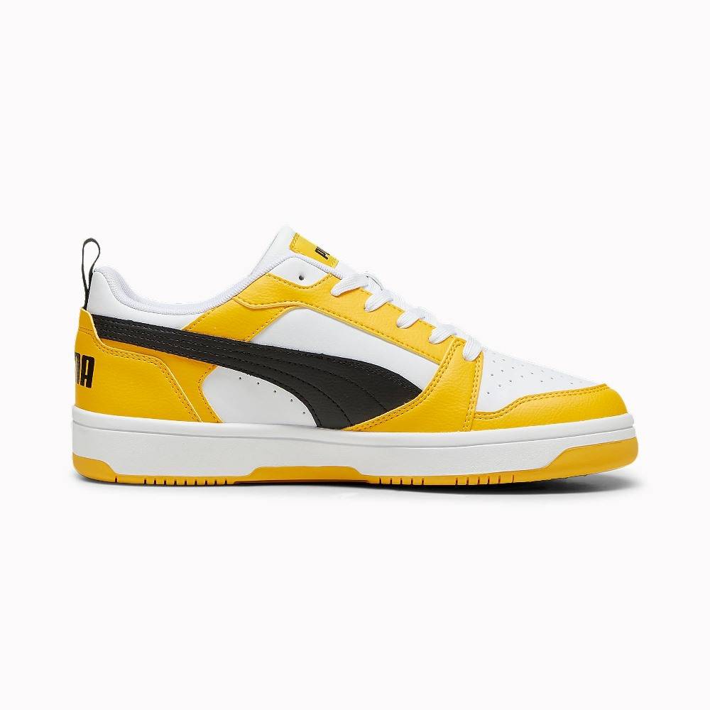 Puma Rebound v6 Low Yellow Sizzle-PUMA Black-