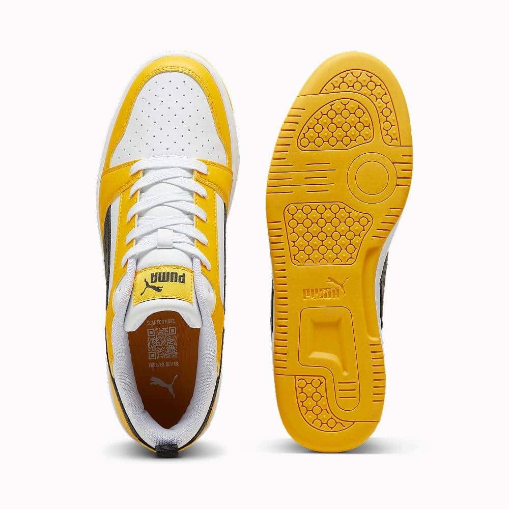 Puma Rebound v6 Low Yellow Sizzle-PUMA Black-