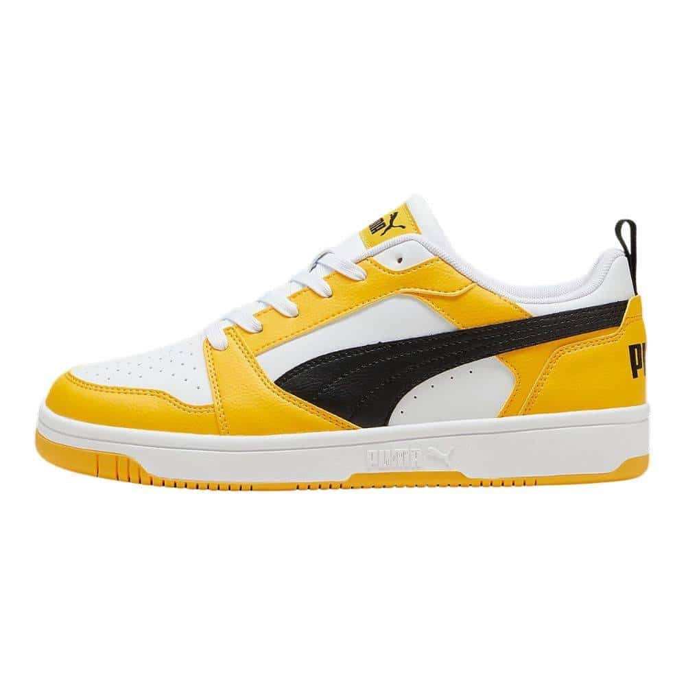 Puma Rebound v6 Low Yellow Sizzle-PUMA Black-