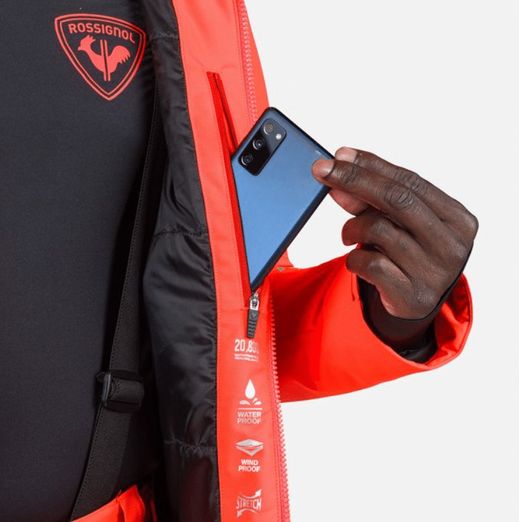 Rossignol Velika ski jacket red
