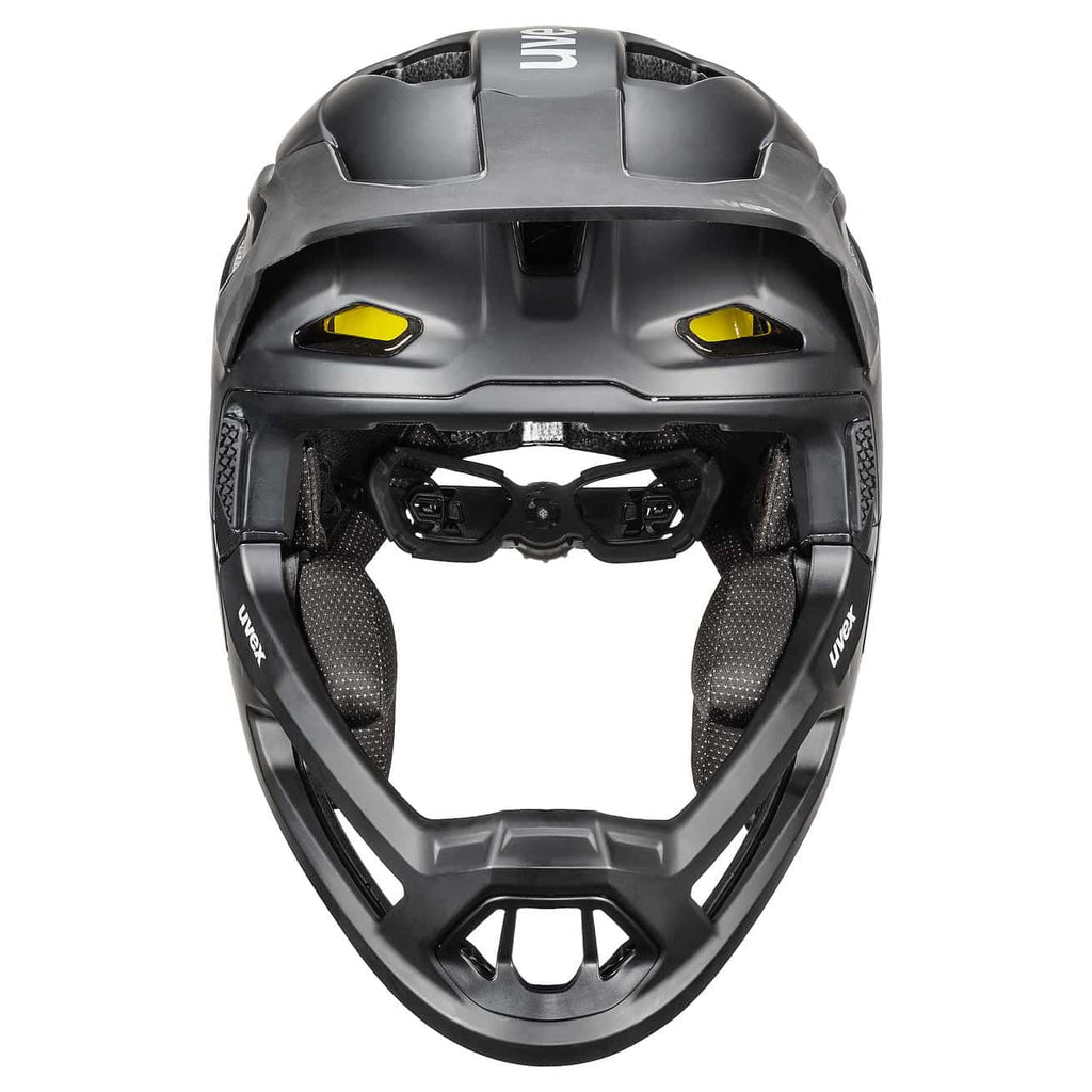 uvex revolt MIPS all black matt 52-57