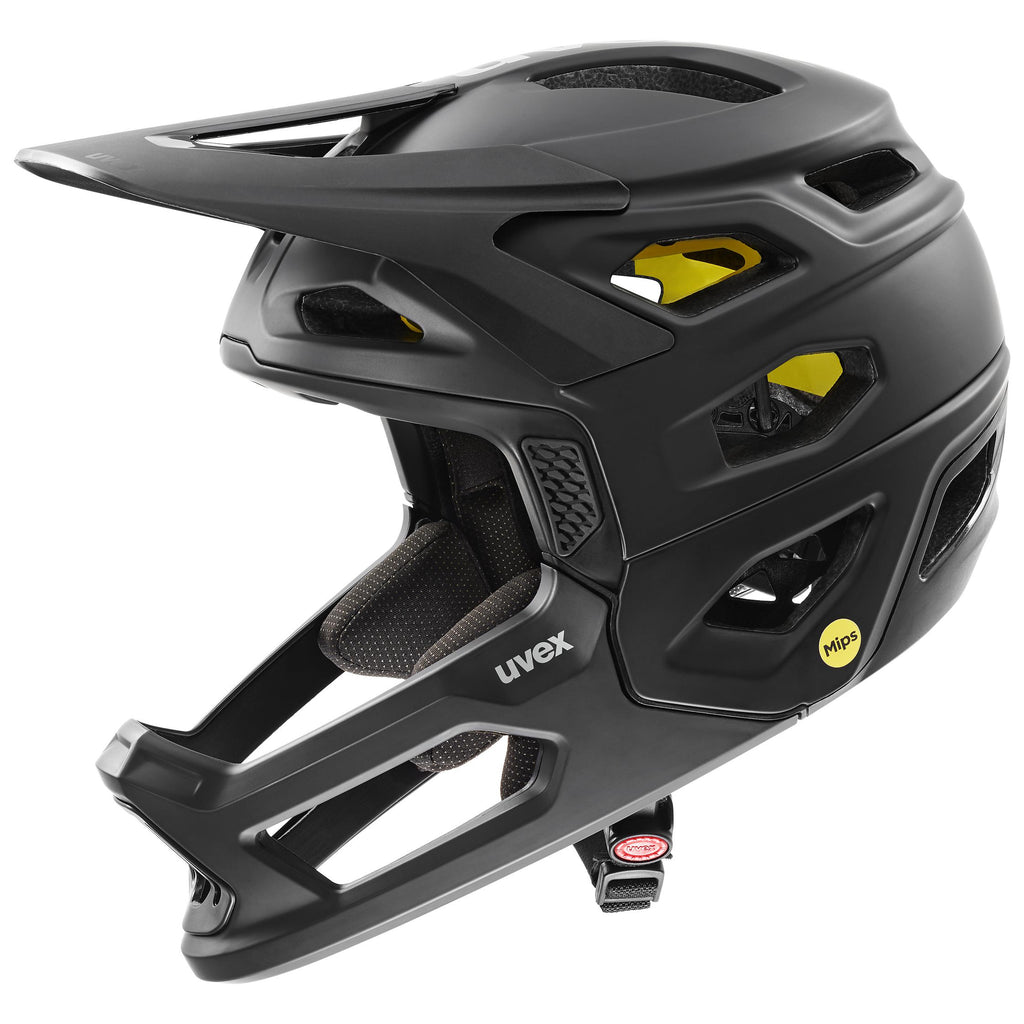 uvex revolt MIPS all black matt 52-57