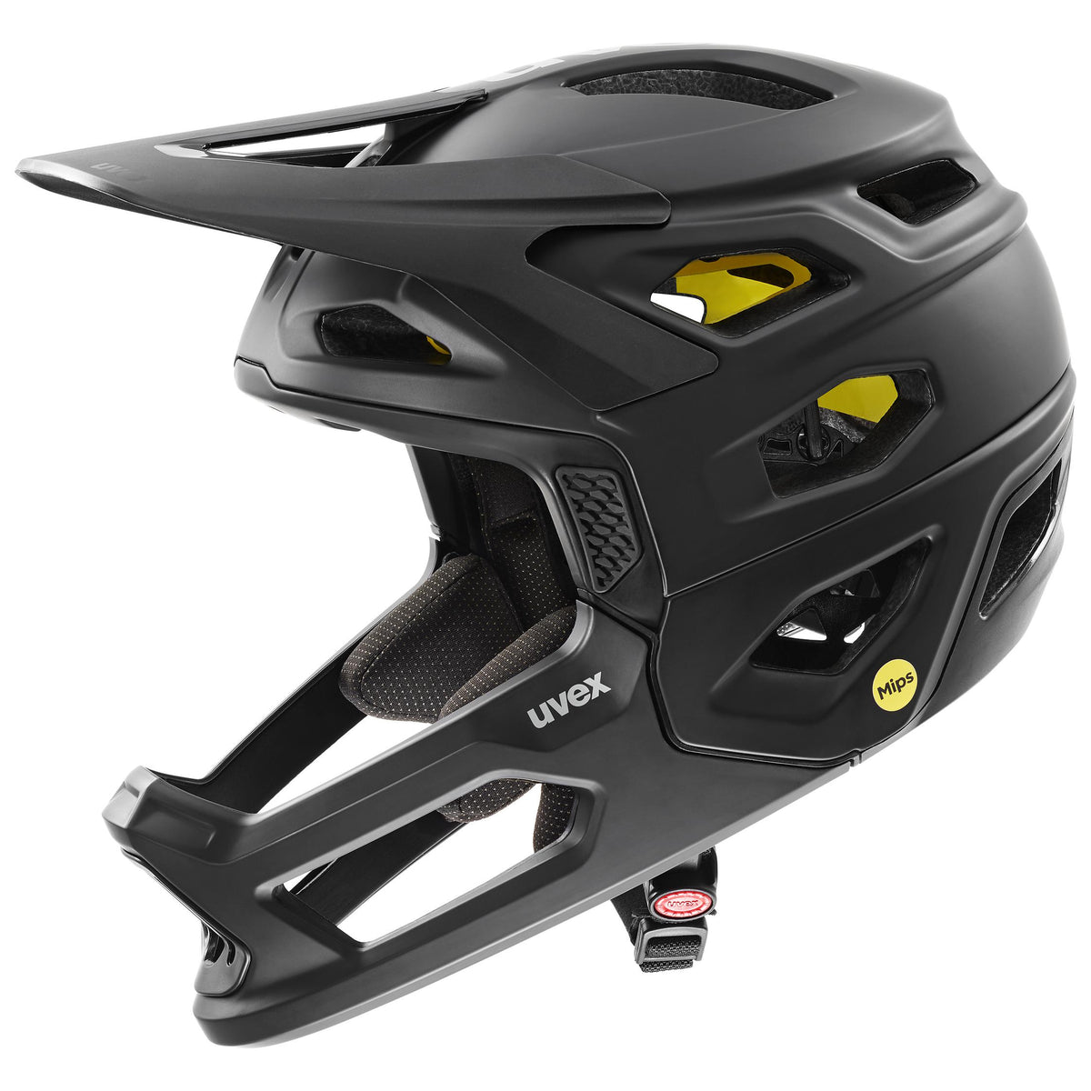 uvex revolt MIPS all black matt 52-57