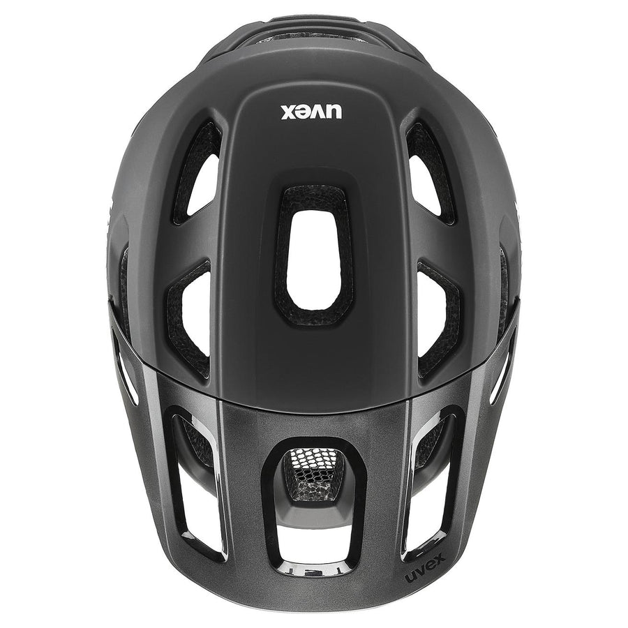 Uvex react jr. black matt 52-56