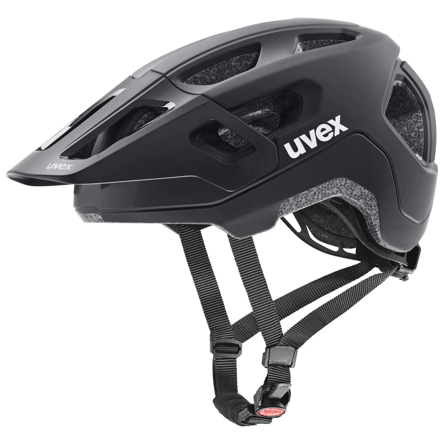 Uvex react jr. black matt 52-56