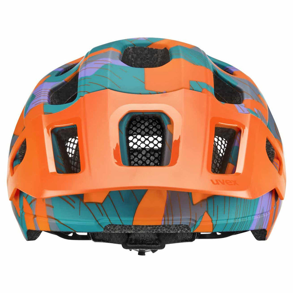 Uvex react jr. papaya camo matt 52-56