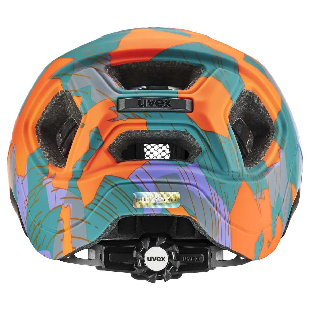 Uvex react jr. papaya camo matt 52-56