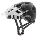 Uvex react jr. white-black matt 52-56